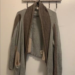 Sparrow Antropologie High Low Wrap Cardigan